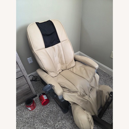 Used Rms-10 Light Brown Leather Recliner for sale on AptDeco