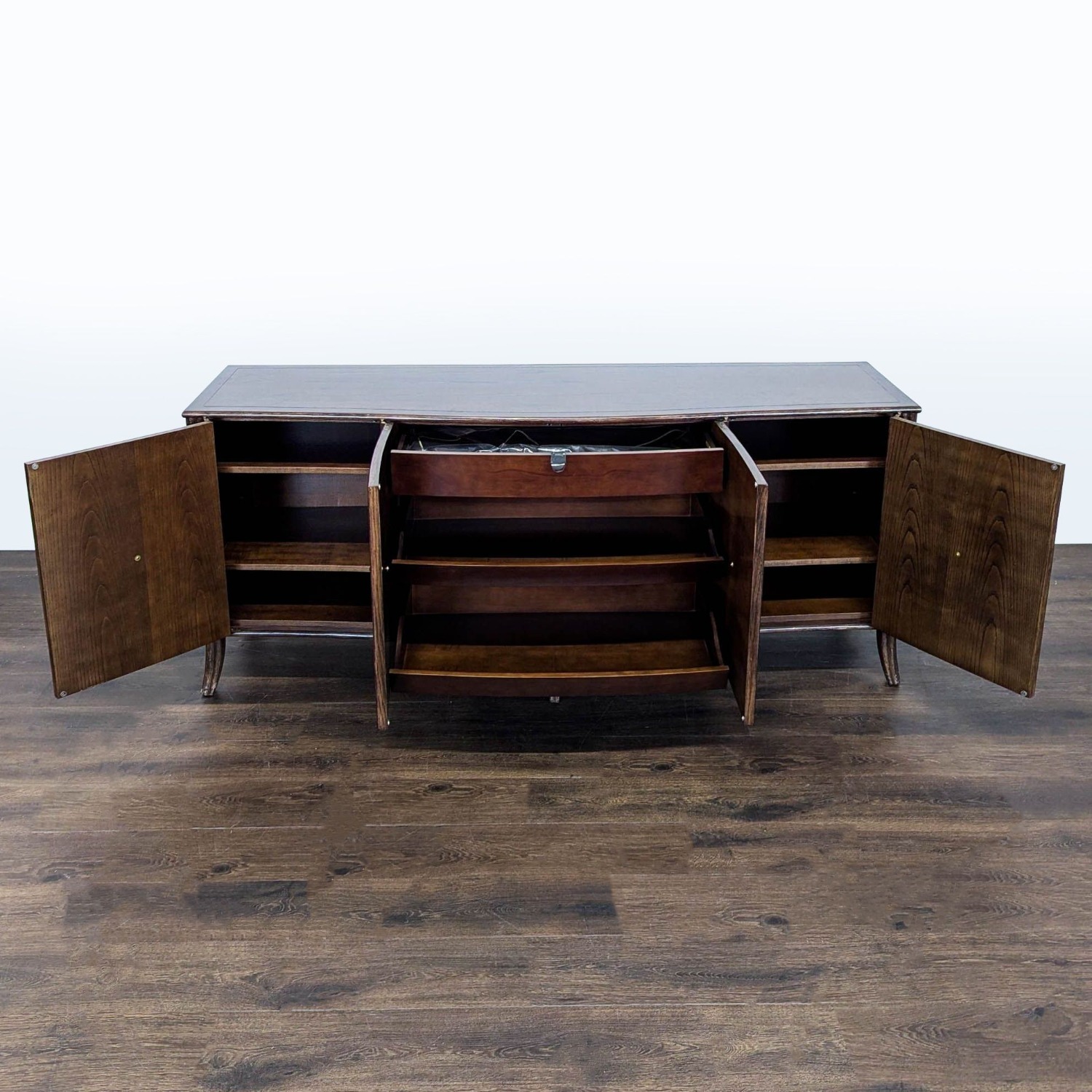 Modern Barbara Barry for Baker / McGuire Rattan Sideboard - image-4