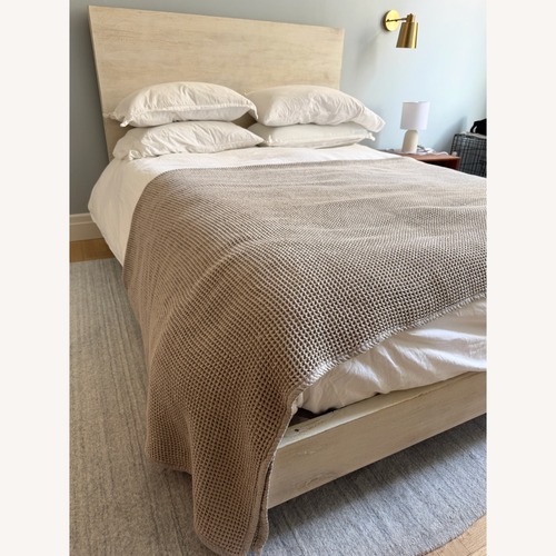 Used Pottery Barn Cayman Platform Bed (Full) for sale on AptDeco