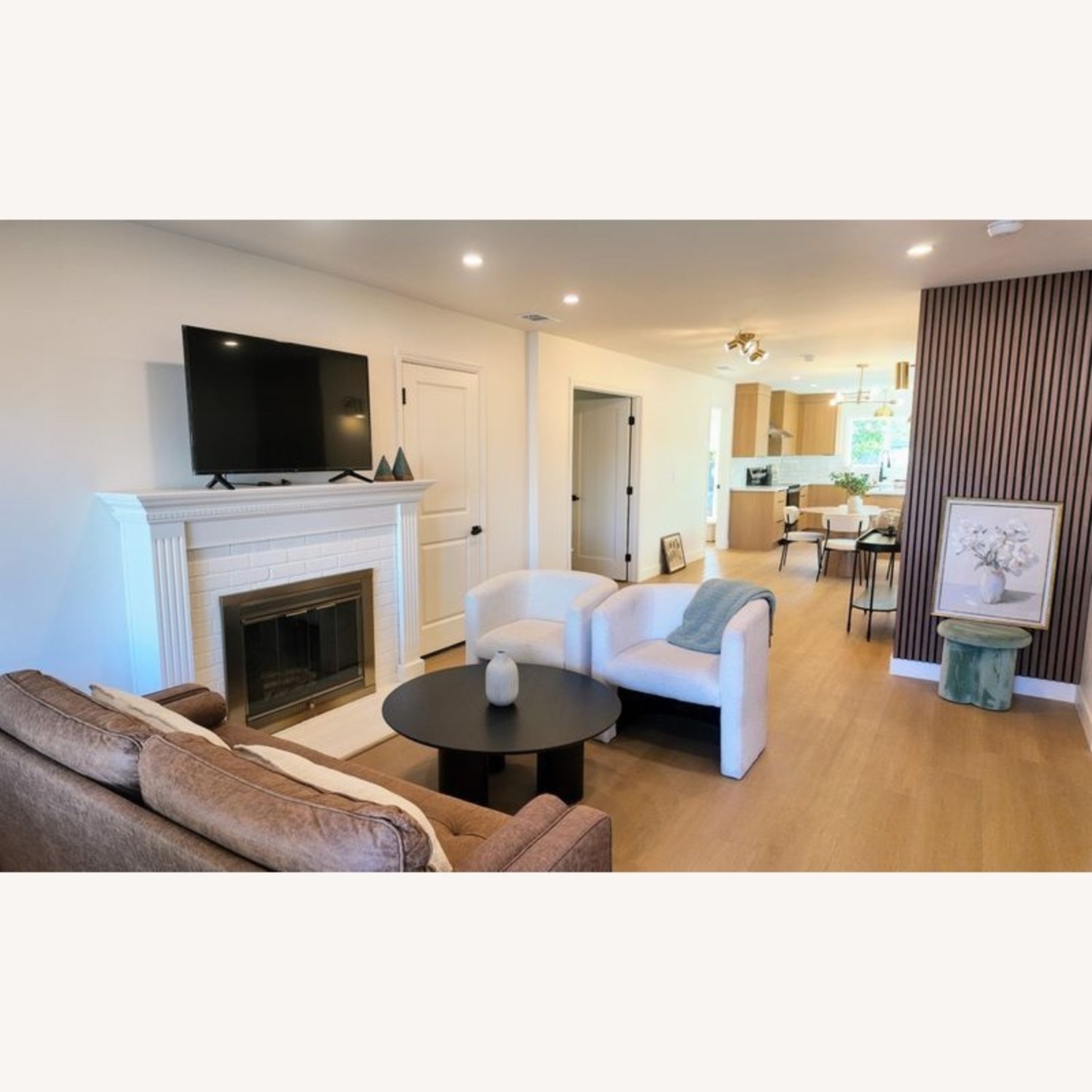 Wayfair Lounge Chair with Ottoman - image-1