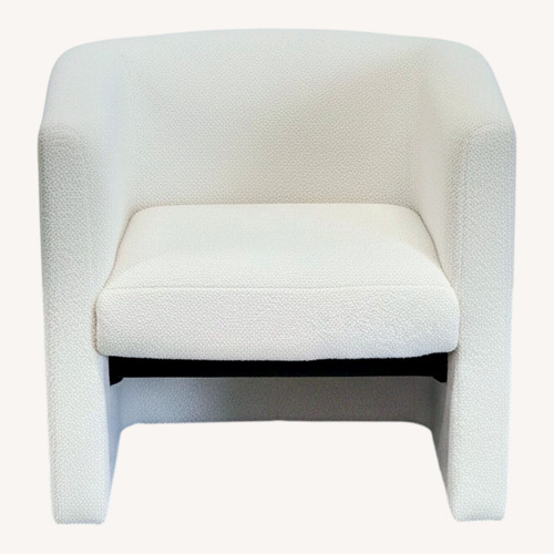 Used Wayfair Lounge Chair with Ottoman for sale on AptDeco