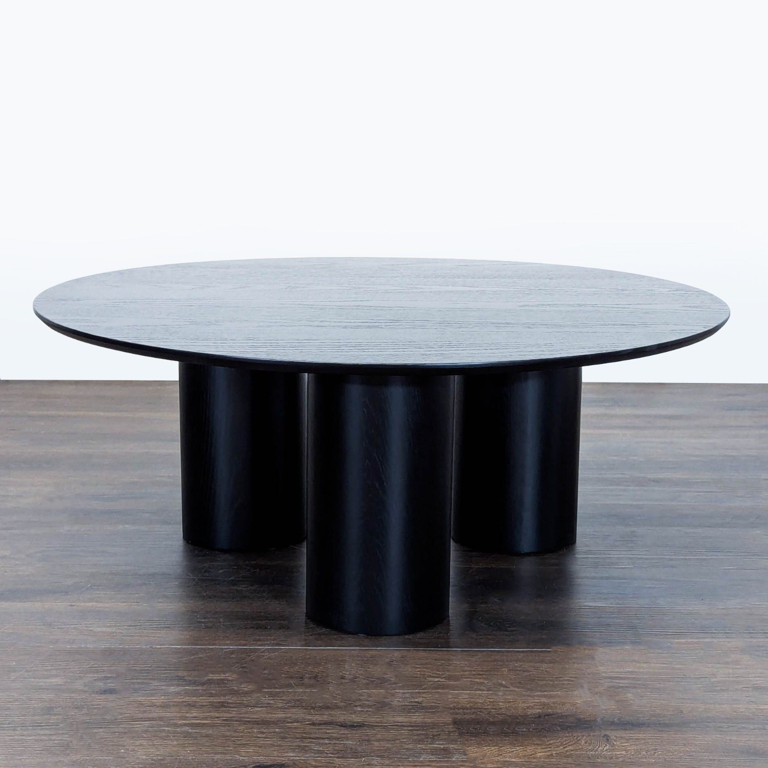Ivy Bronx Drum With 3 Legs Pedestal Table - image-2
