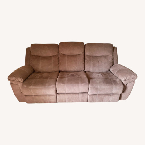 Used Ashley Light Brown 3+ Seater Recliner Sofa for sale on AptDeco