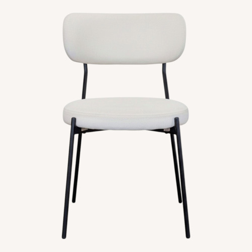 Used Duhome Boucle Dining Chair for sale on AptDeco