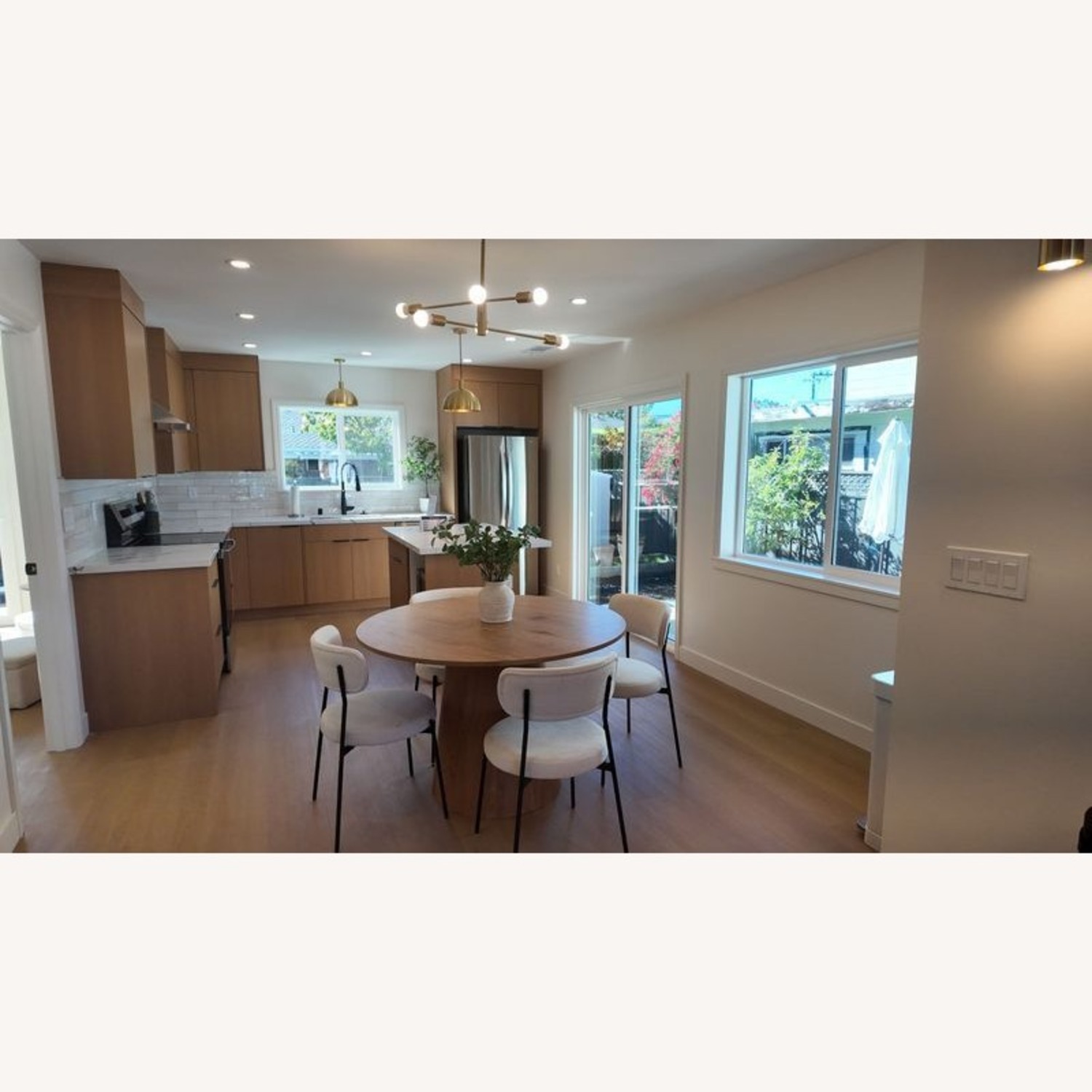 Duhome Boucle Dining Chair - image-1