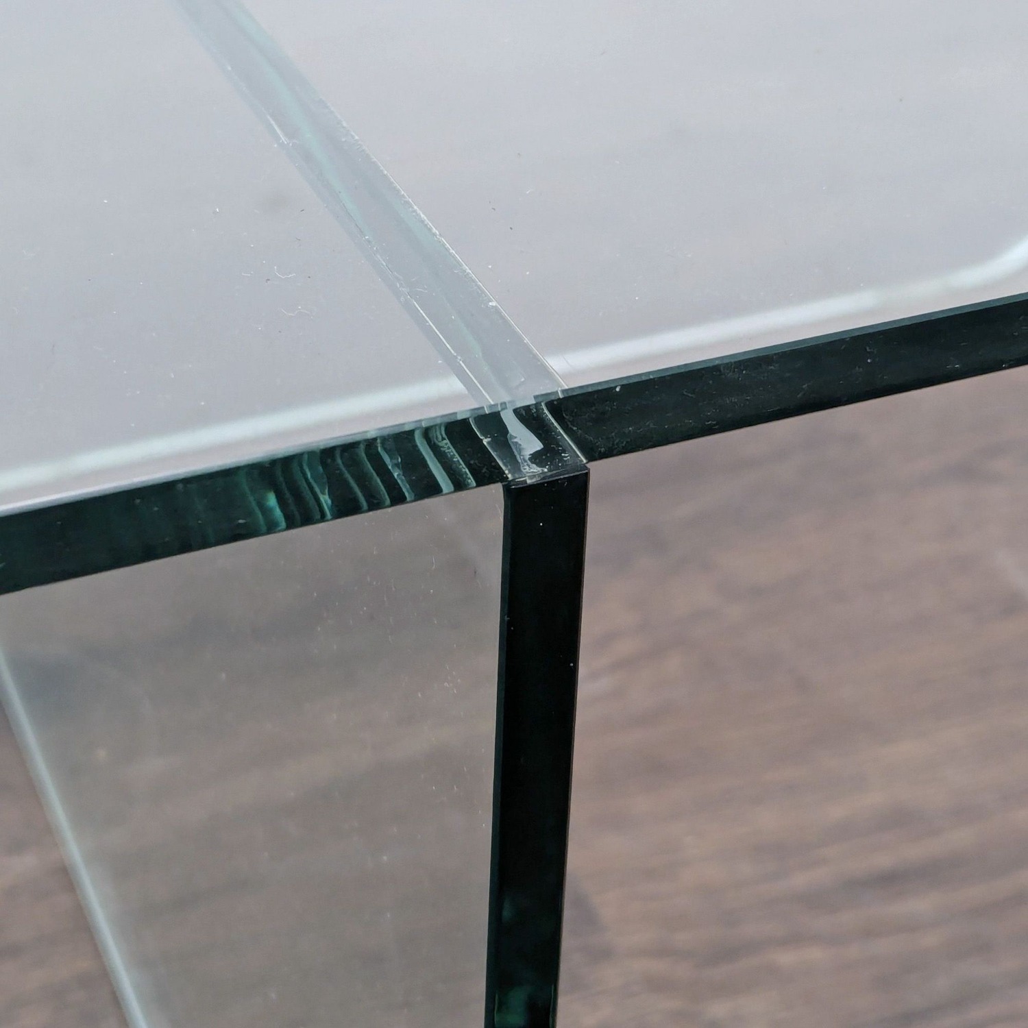 EQ3 Verre Square Glass Coffee Table - image-6