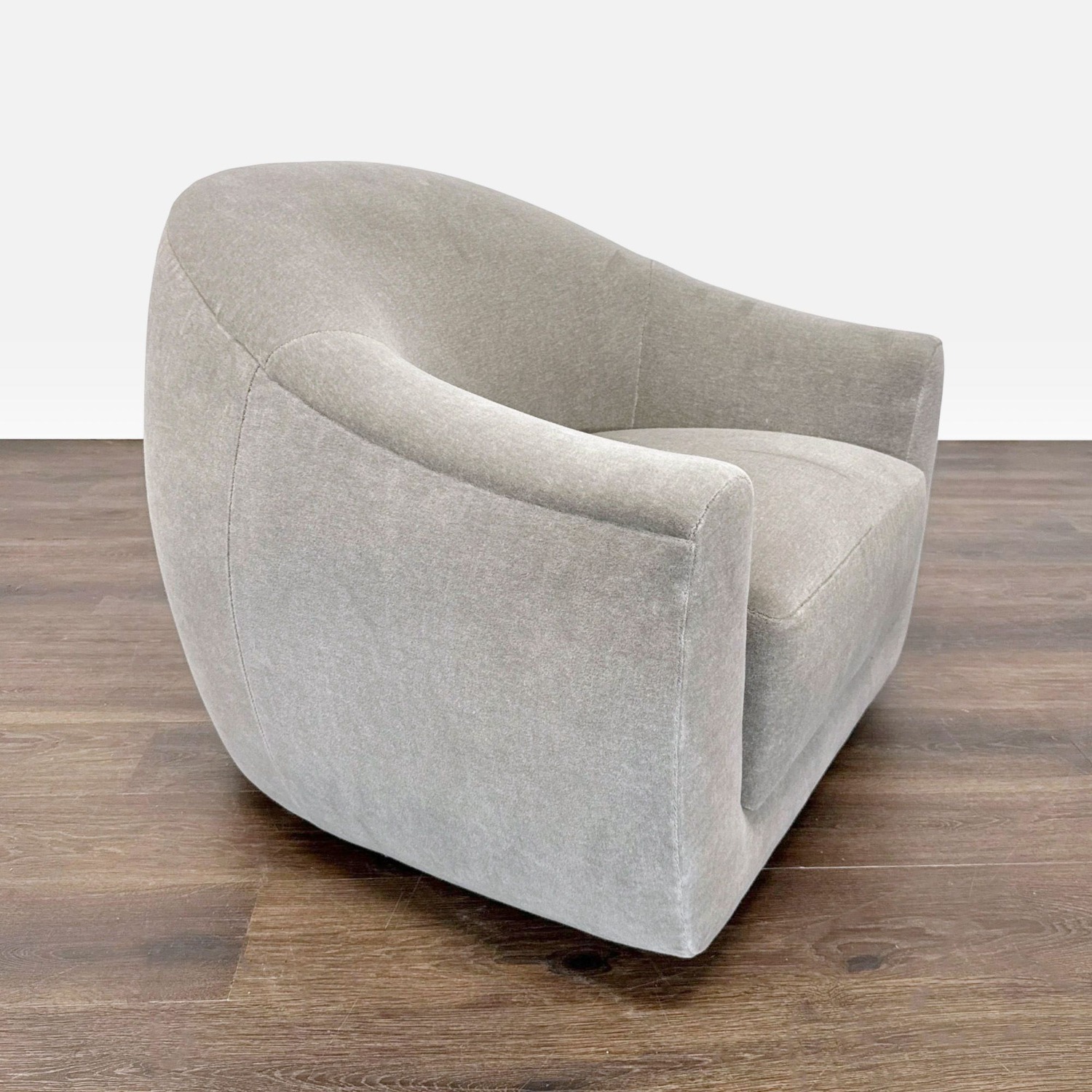 Maiden Home Oliver Modern Swivel Lounge Armchair - image-3