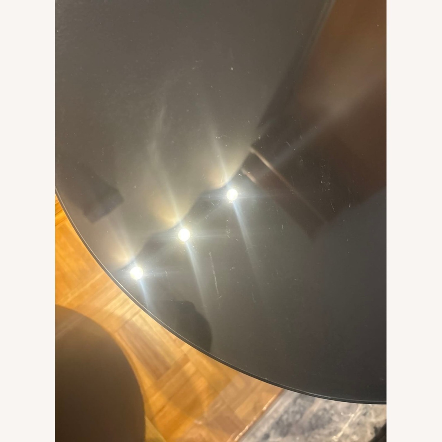 DeRUCCI Black Leather Nightstands - image-6