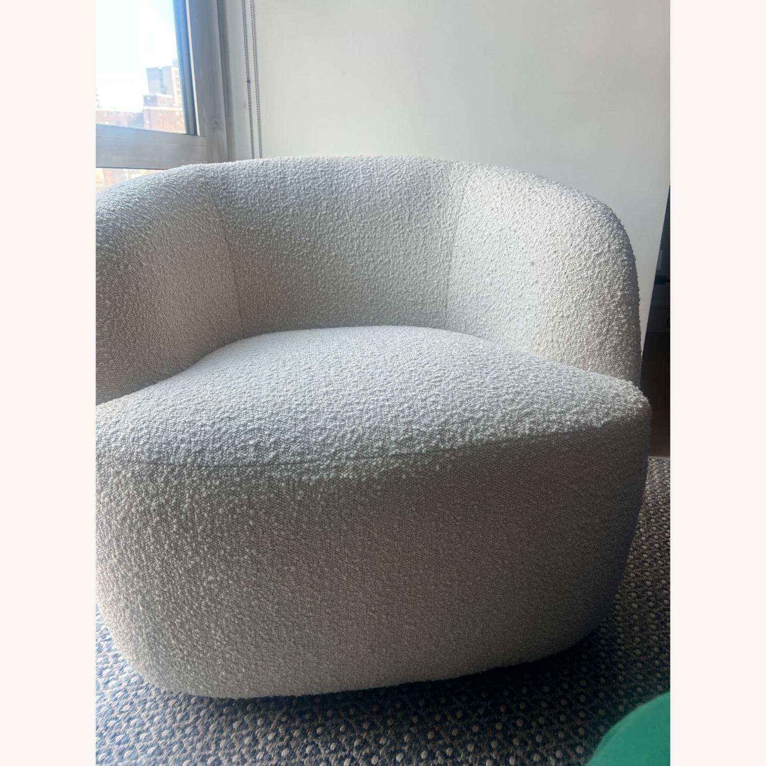 CB2 Goop Natural Boucle Accent Chairs - image-11