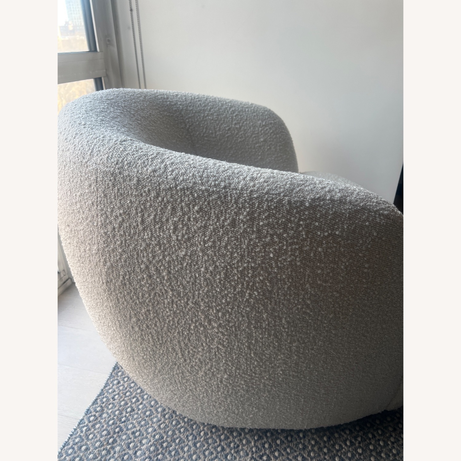 CB2 Goop Natural Boucle Accent Chairs - image-8