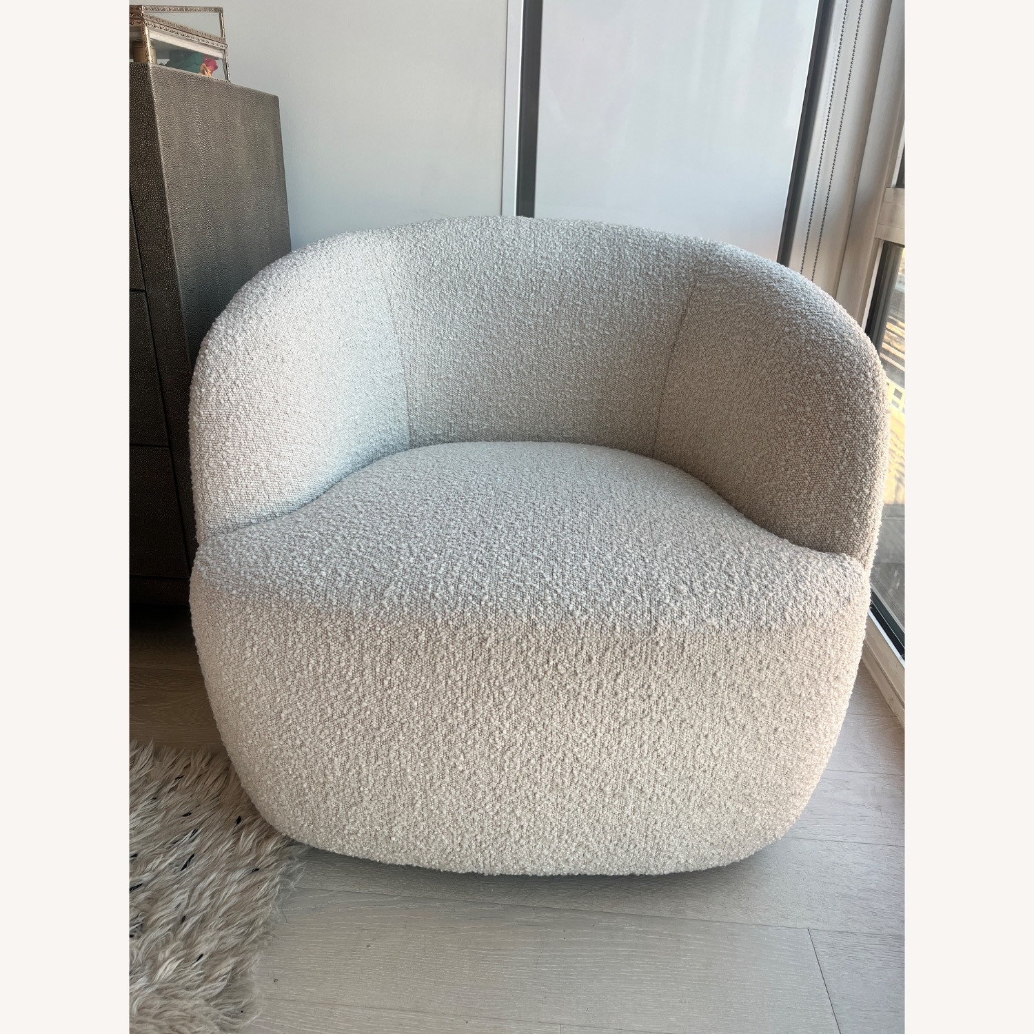 CB2 Goop Natural Boucle Accent Chairs - image-2