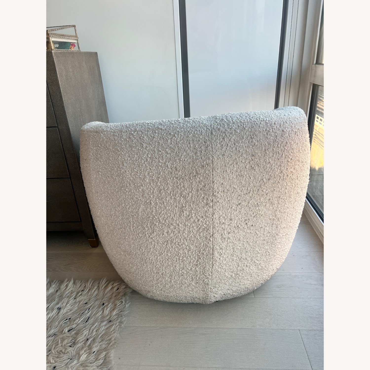 CB2 Goop Natural Boucle Accent Chairs - image-3