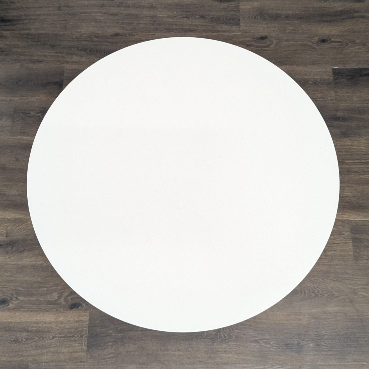 West Elm Tripod Dining Table in White Lacquer - image-6