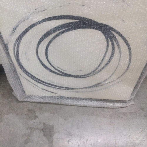 Used Modern Minimalist Abstract Circle Painting  for sale on AptDeco