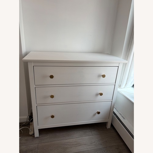 Used IKEA Hemnes 3-Drawer Dresser - White for sale on AptDeco