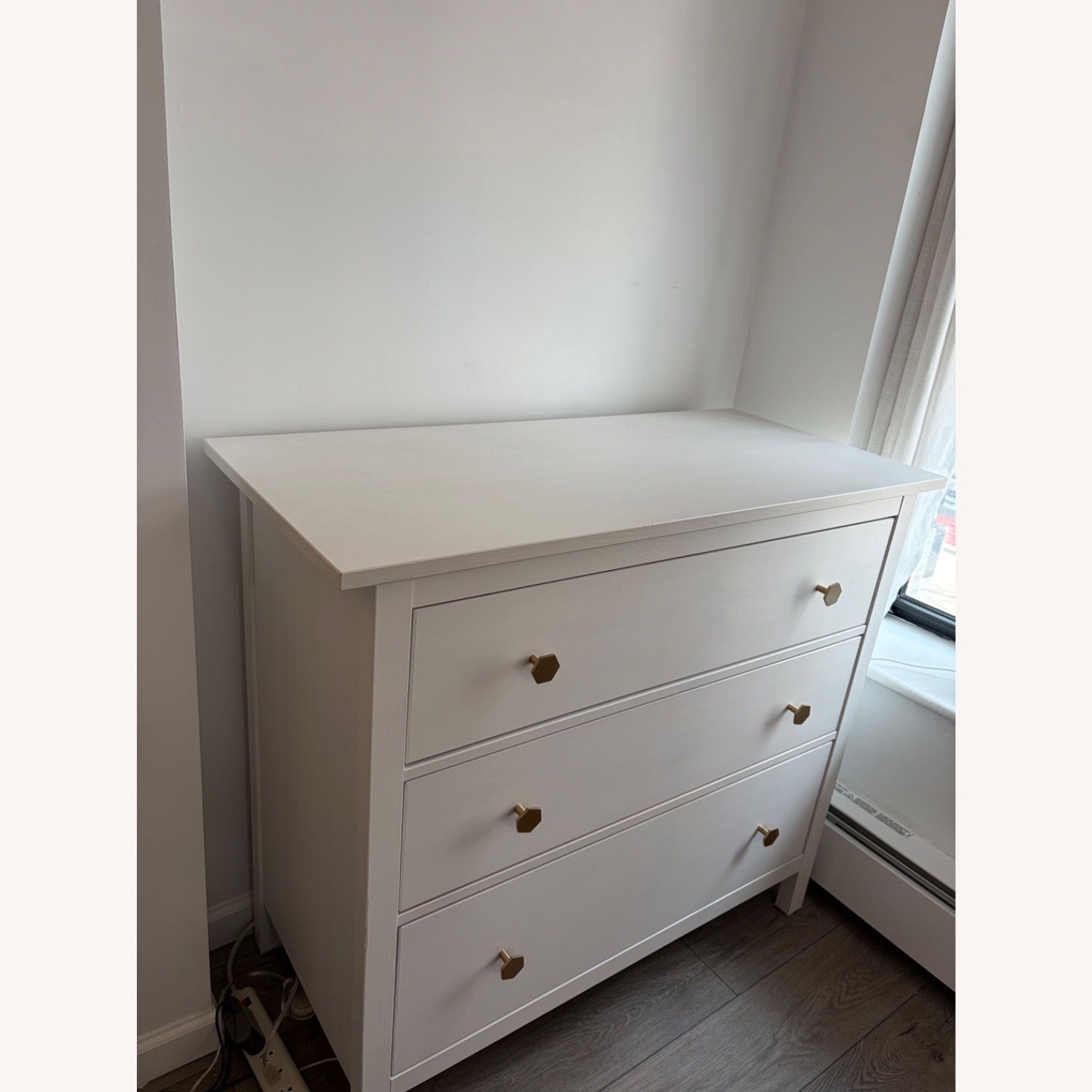 IKEA Hemnes 3-Drawer Dresser - White - image-3