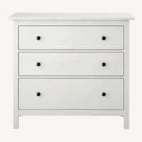 IKEA Hemnes 3-Drawer Dresser - White
