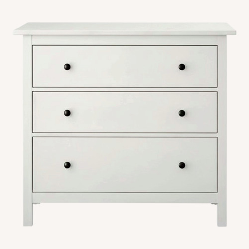 Used IKEA Hemnes 3-Drawer Dresser - White for sale on AptDeco
