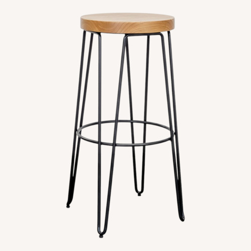 Used Crate & Barrel Hairpin Leg Stool for sale on AptDeco
