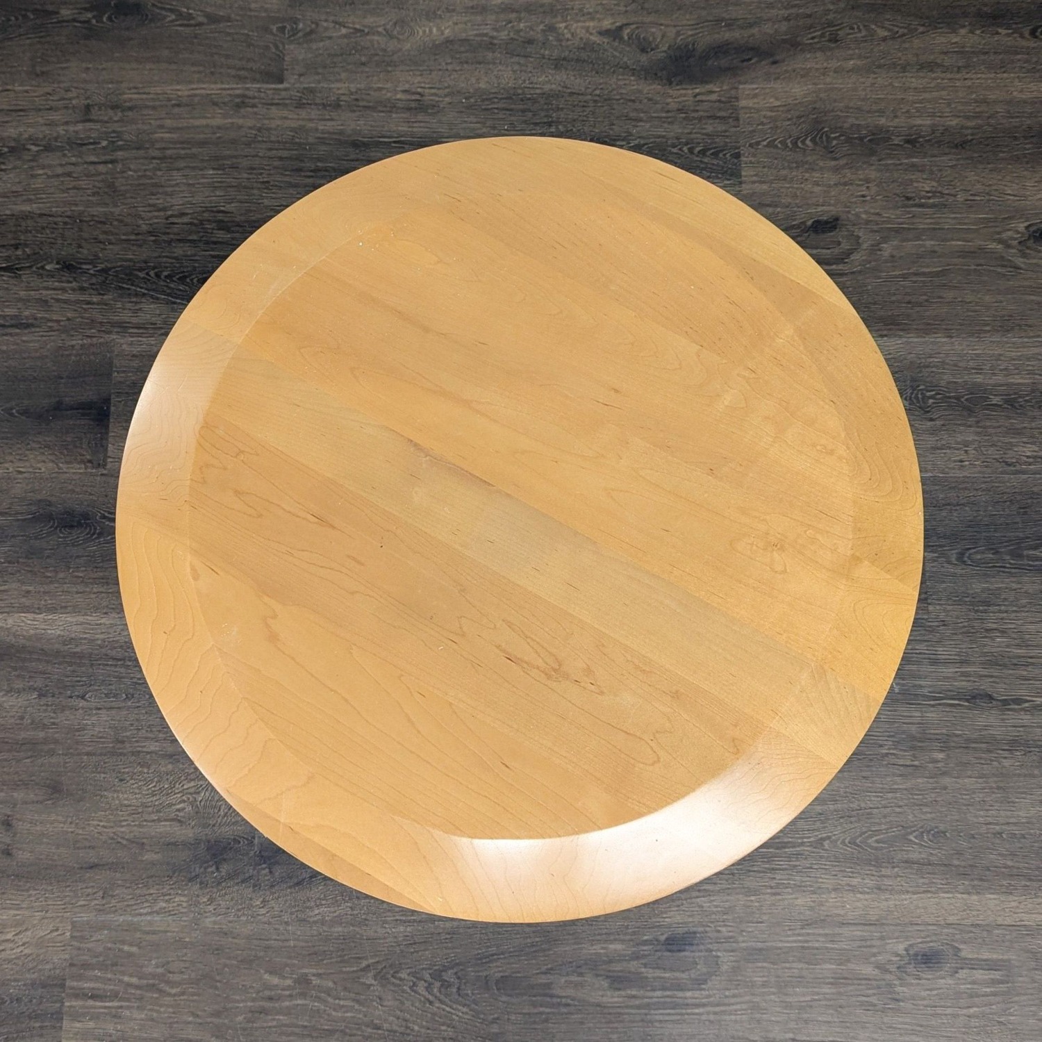 Three Leg End Table with Shelf - image-4