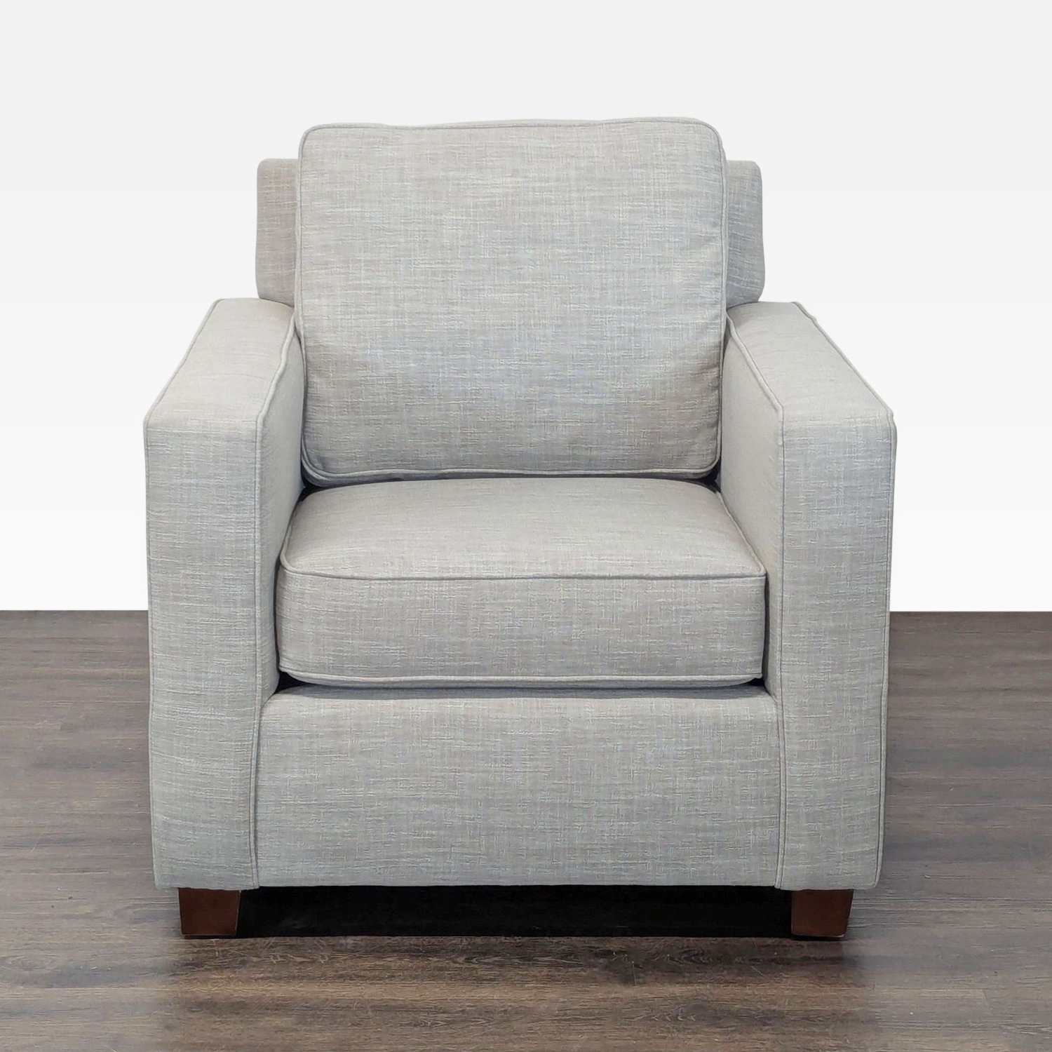 West Elm Henry Modern Lounge Armchair - image-7