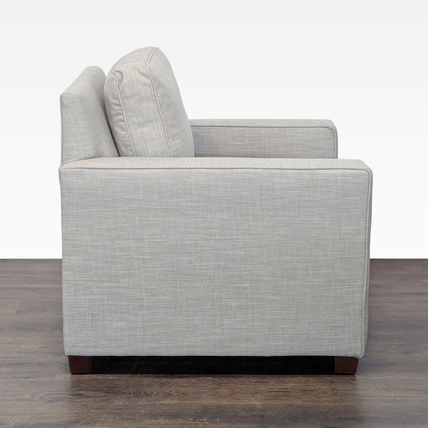 West Elm Henry Modern Lounge Armchair - image-2