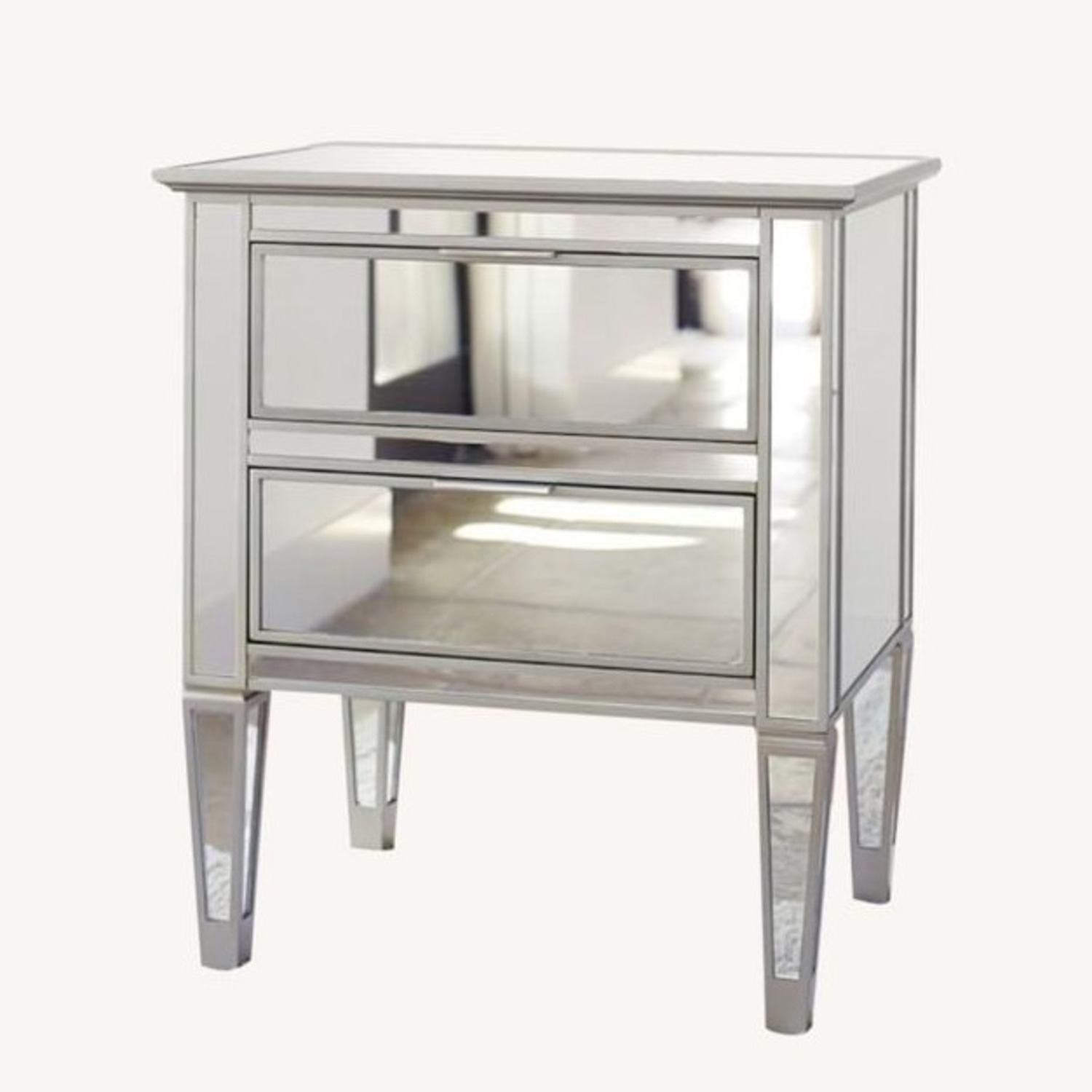 Pottery Barn Park 24" Mirrored Nightstands 2 - image-3