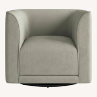 AllModern Cordoba Upholstered Swivel Barrel Chair