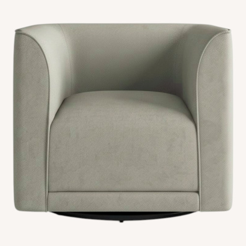 Used AllModern Cordoba Upholstered Swivel Barrel Chair for sale on AptDeco