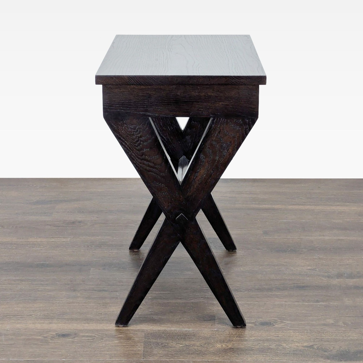 One Drawer Wood End Table - image-5