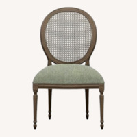 Ethan Allen Chrystiane Wood Dining Chairs