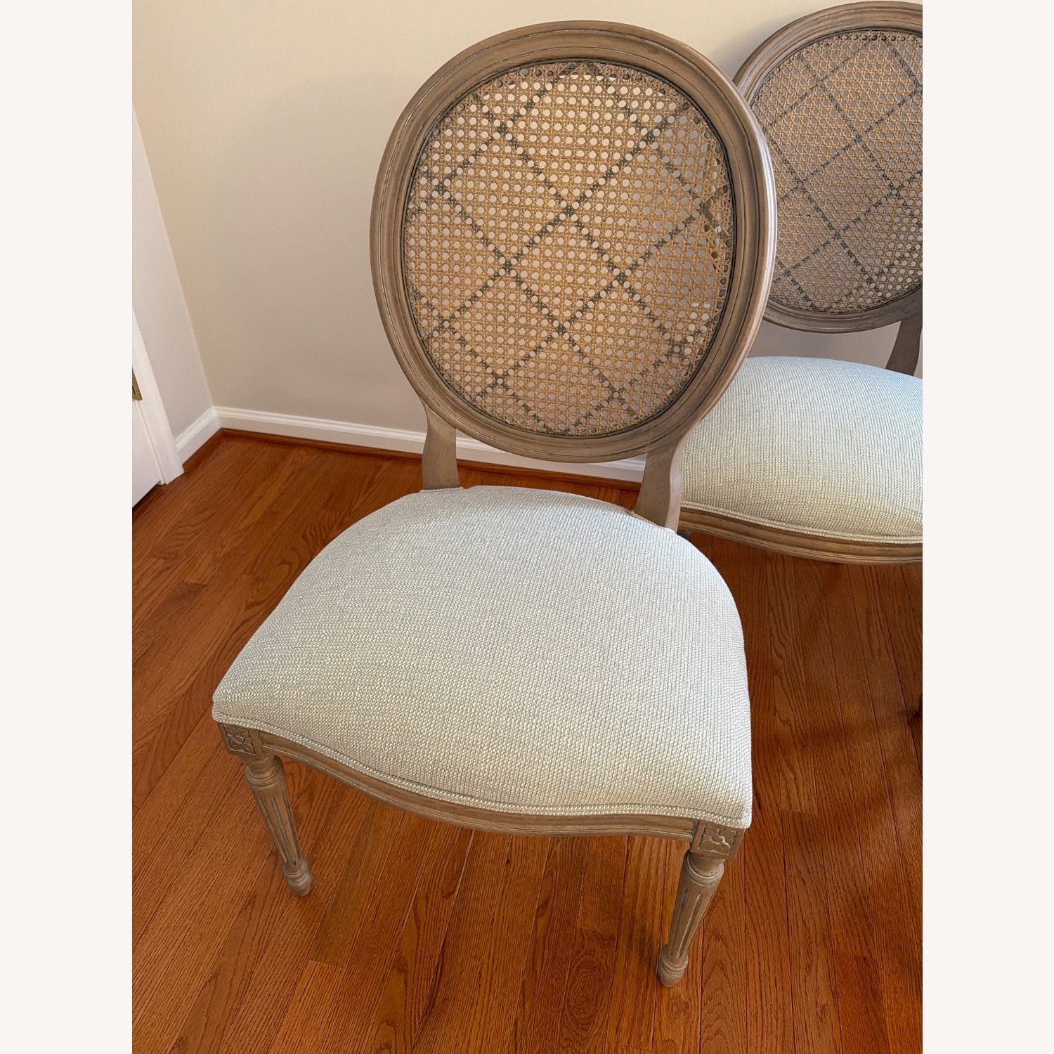 Ethan Allen Chrystiane Wood Dining Chairs - image-2