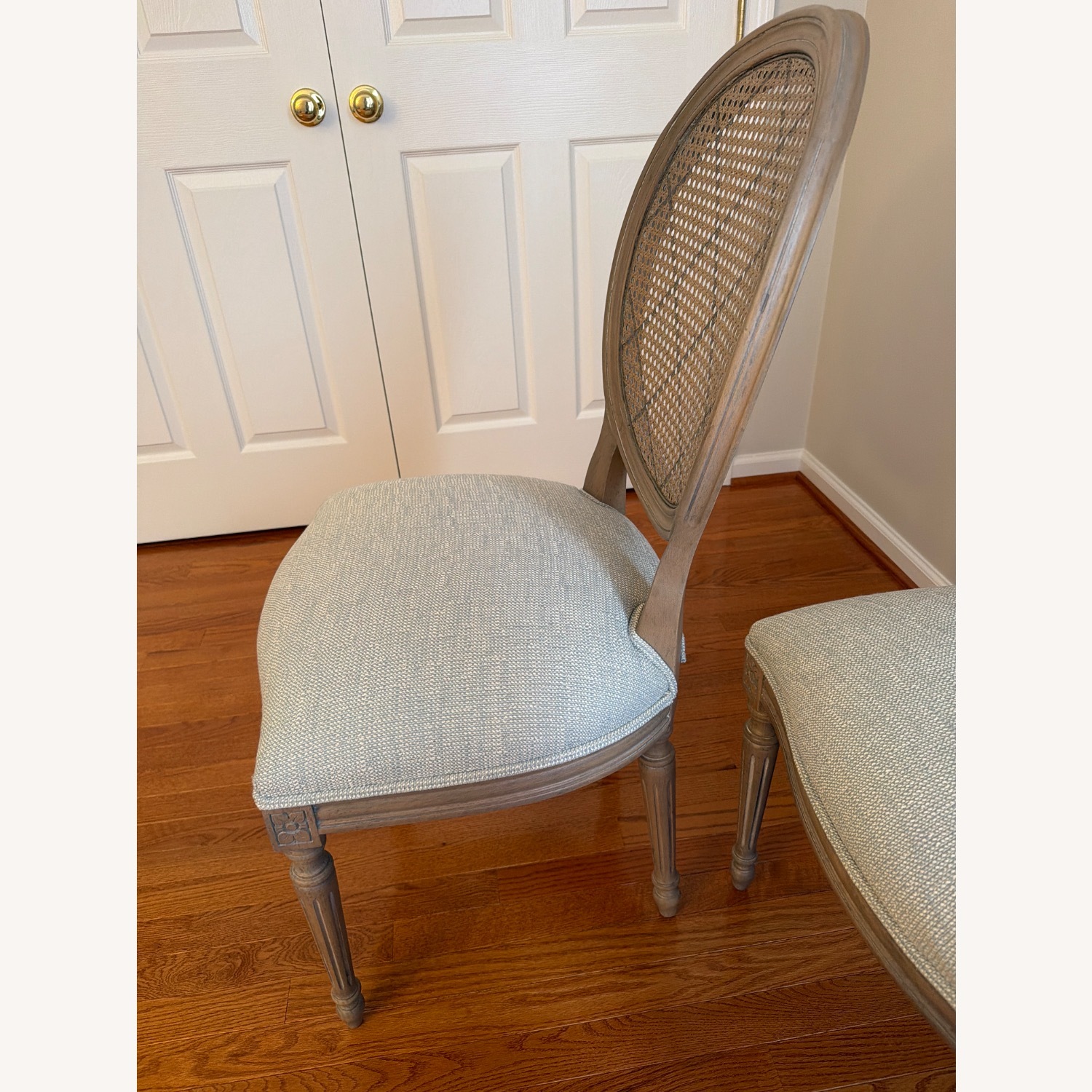 Ethan Allen Chrystiane Wood Dining Chairs - image-3