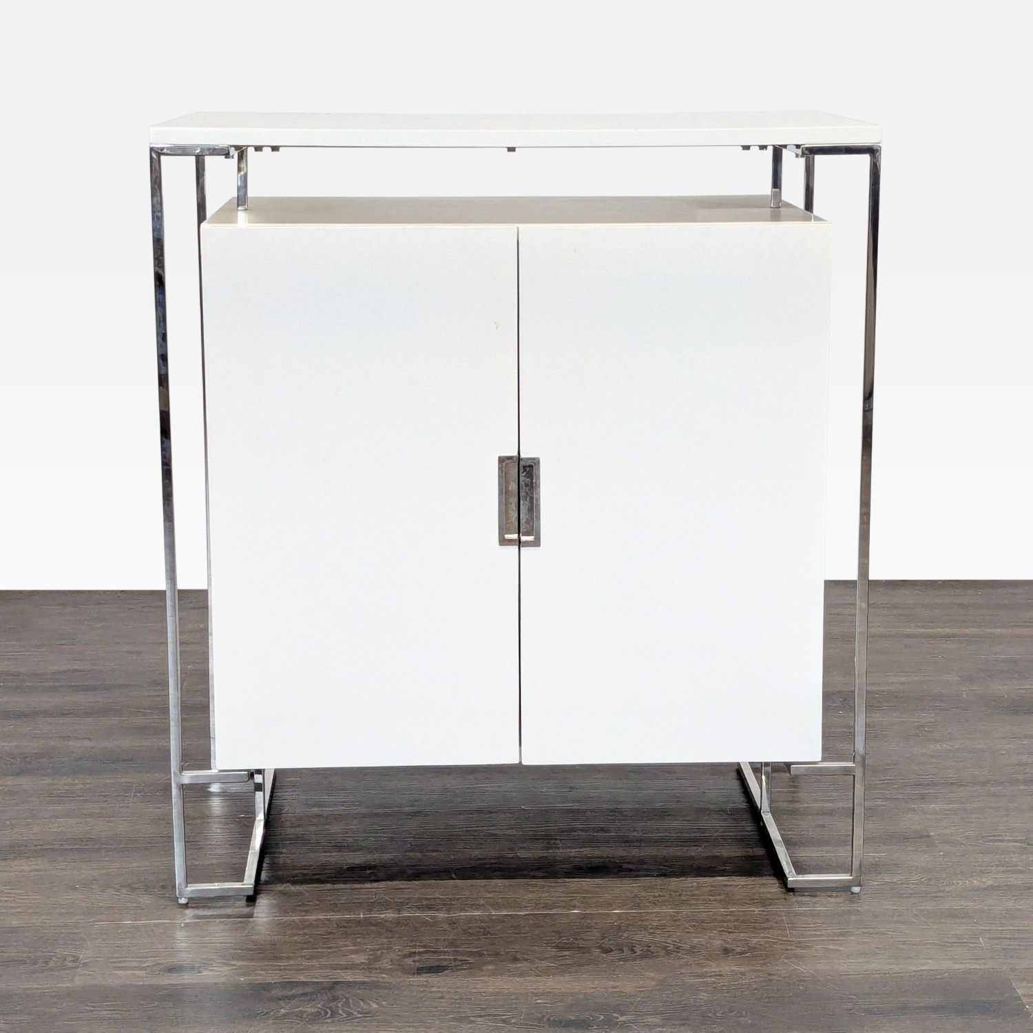 West Elm Baron Deco Bar Cabinet - image-1