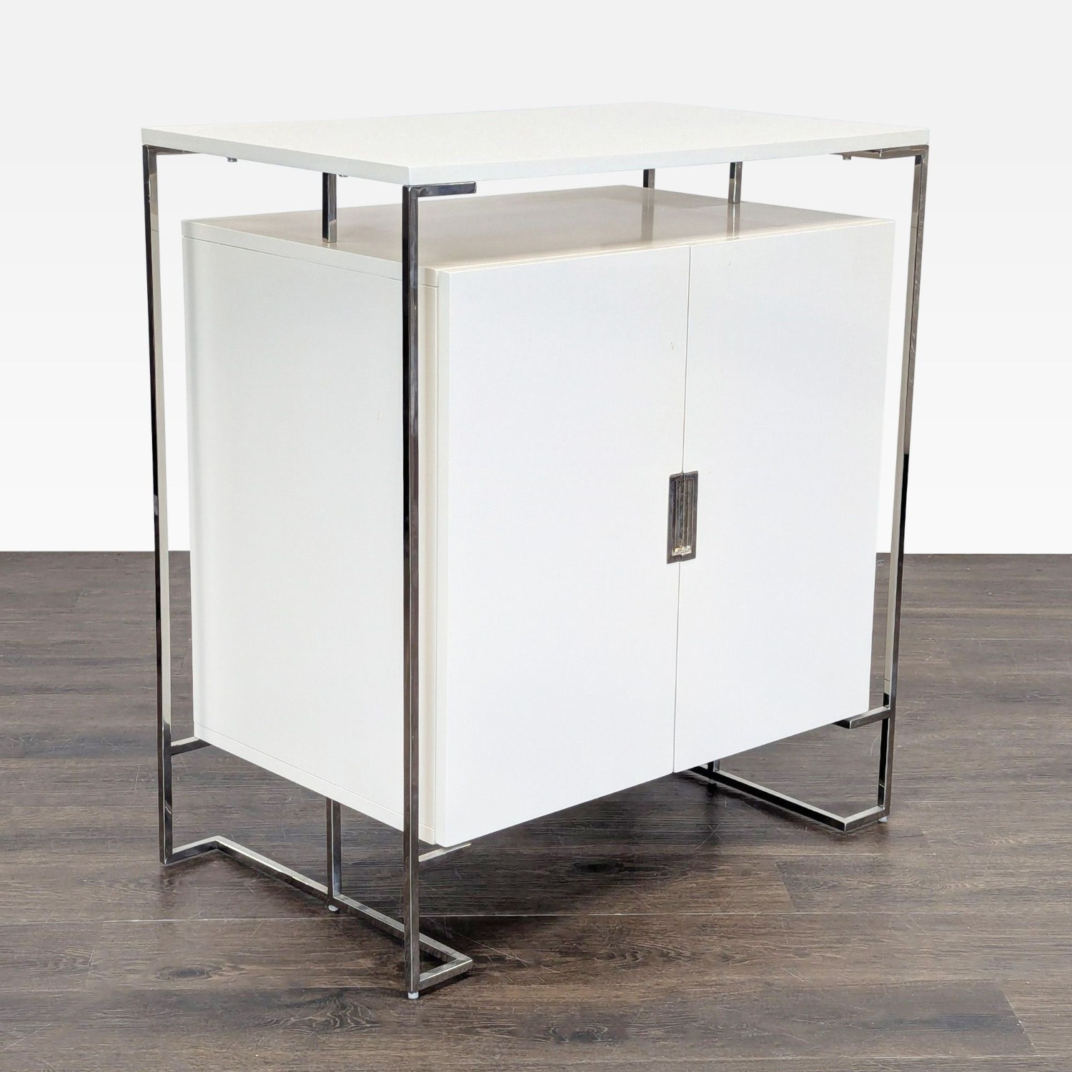 West Elm Baron Deco Bar Cabinet - image-3