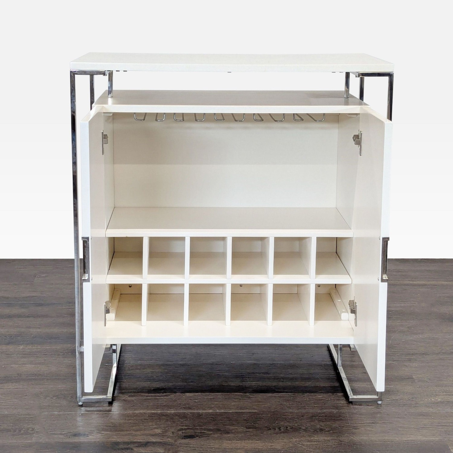 West Elm Baron Deco Bar Cabinet - image-2
