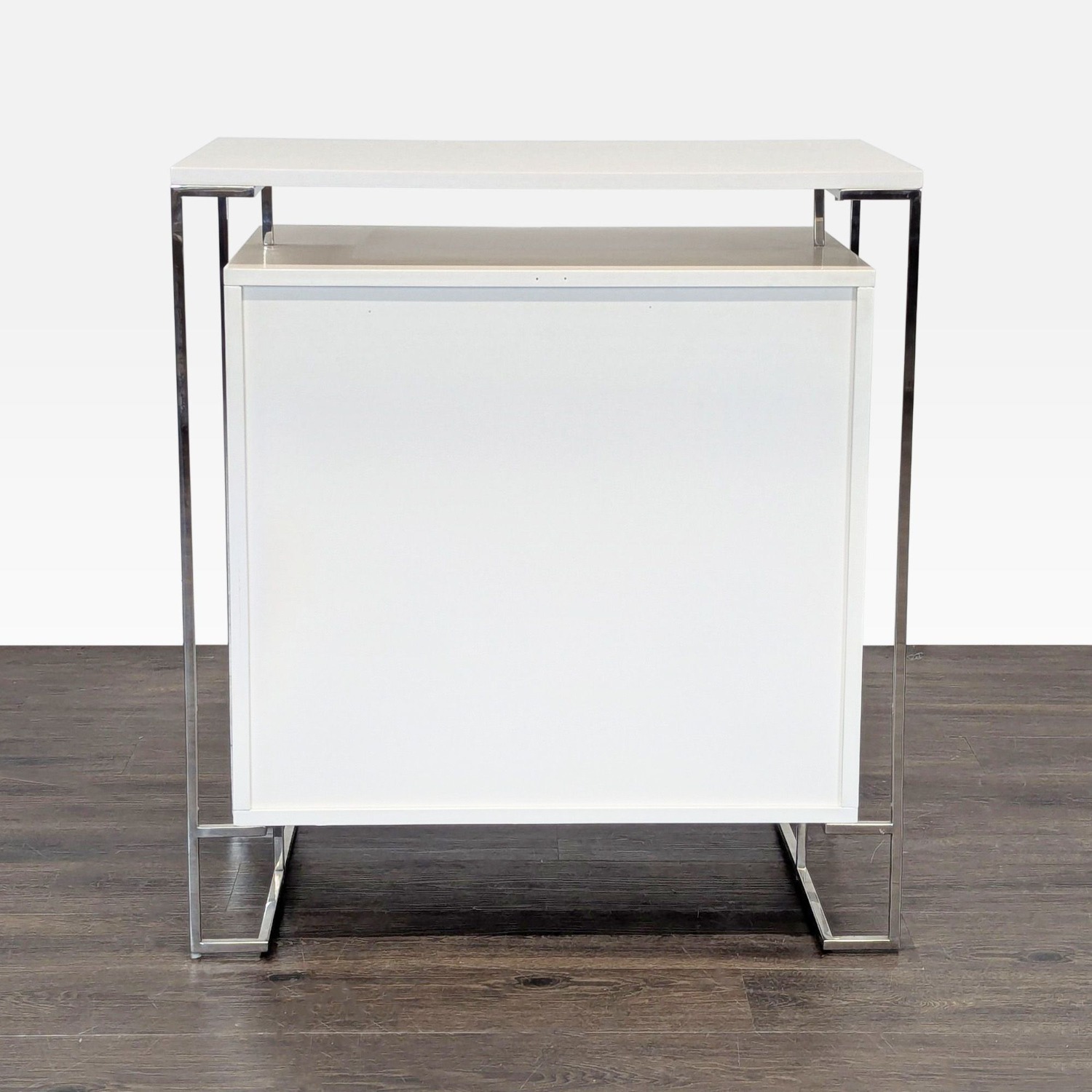 West Elm Baron Deco Bar Cabinet - image-5