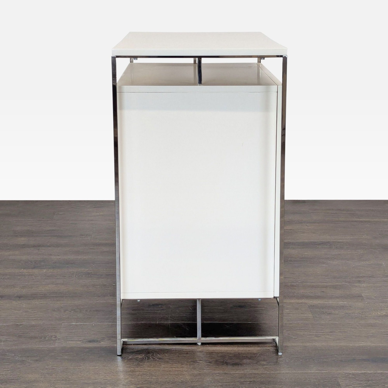 West Elm Baron Deco Bar Cabinet - image-4