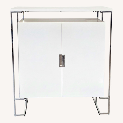 Used West Elm Baron Deco Bar Cabinet for sale on AptDeco