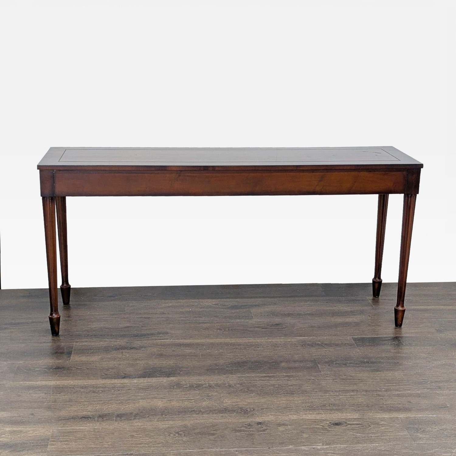 One Drawer Wood Console Table	 - image-5