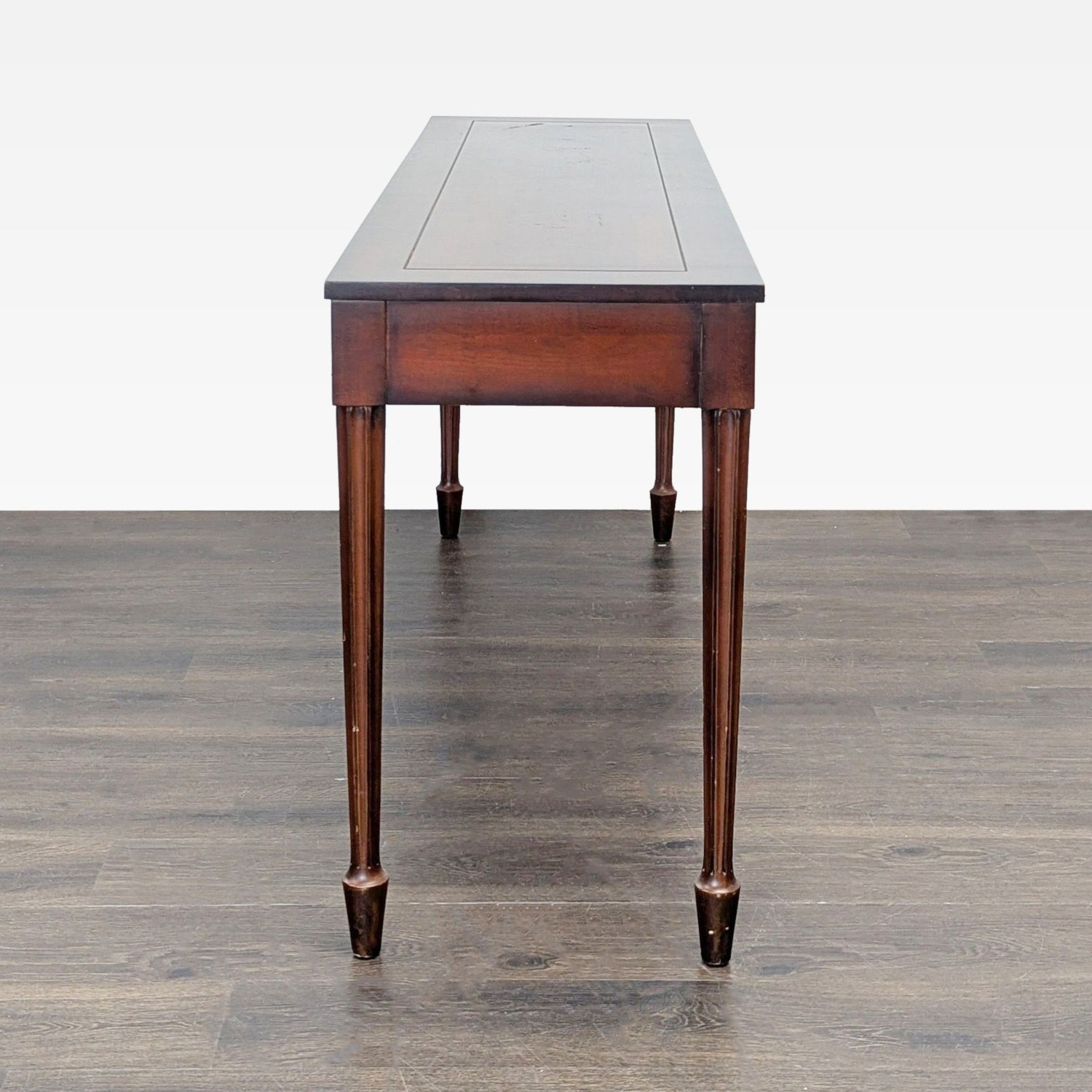 One Drawer Wood Console Table	 - image-6