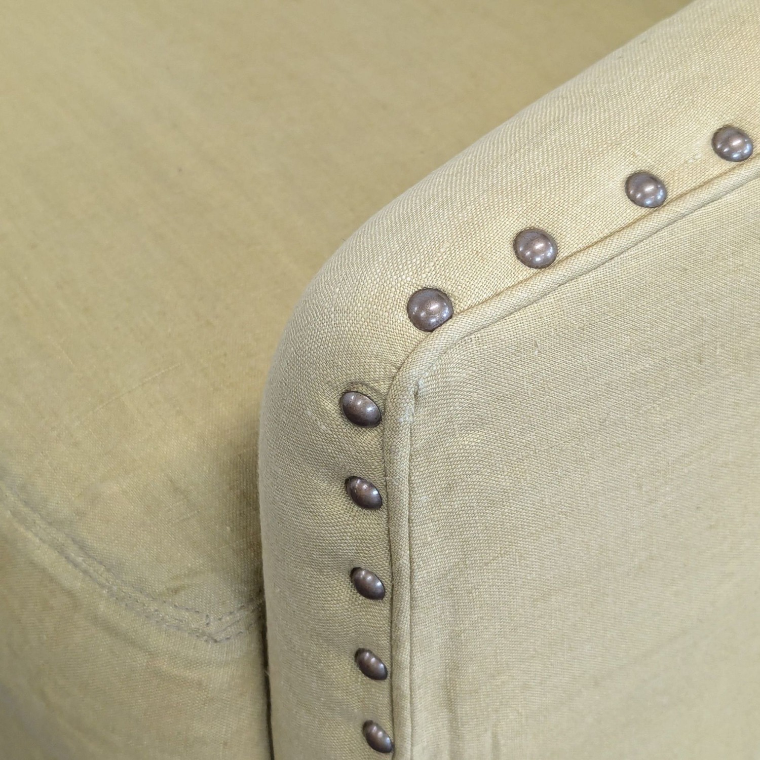 Cisco Brothers Green Lounge Chair with Nailhead - image-6