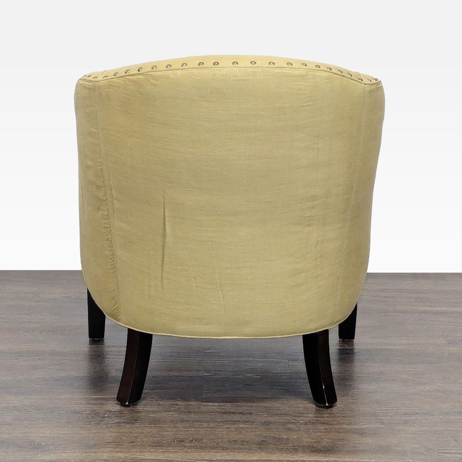 Cisco Brothers Green Lounge Chair with Nailhead - image-4