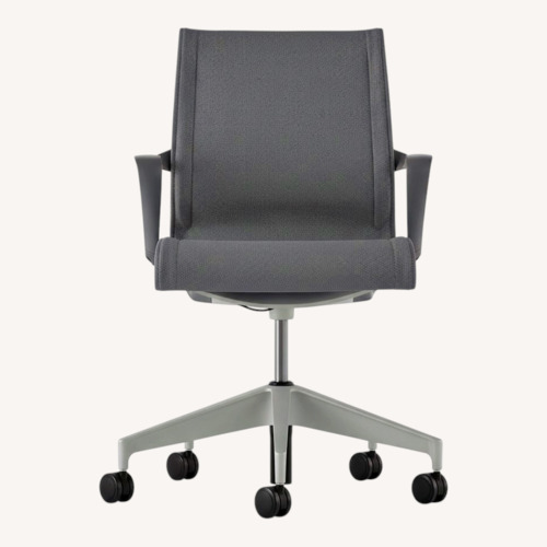 Used Herman Miller Light Gray Aluminum Office Chair for sale on AptDeco