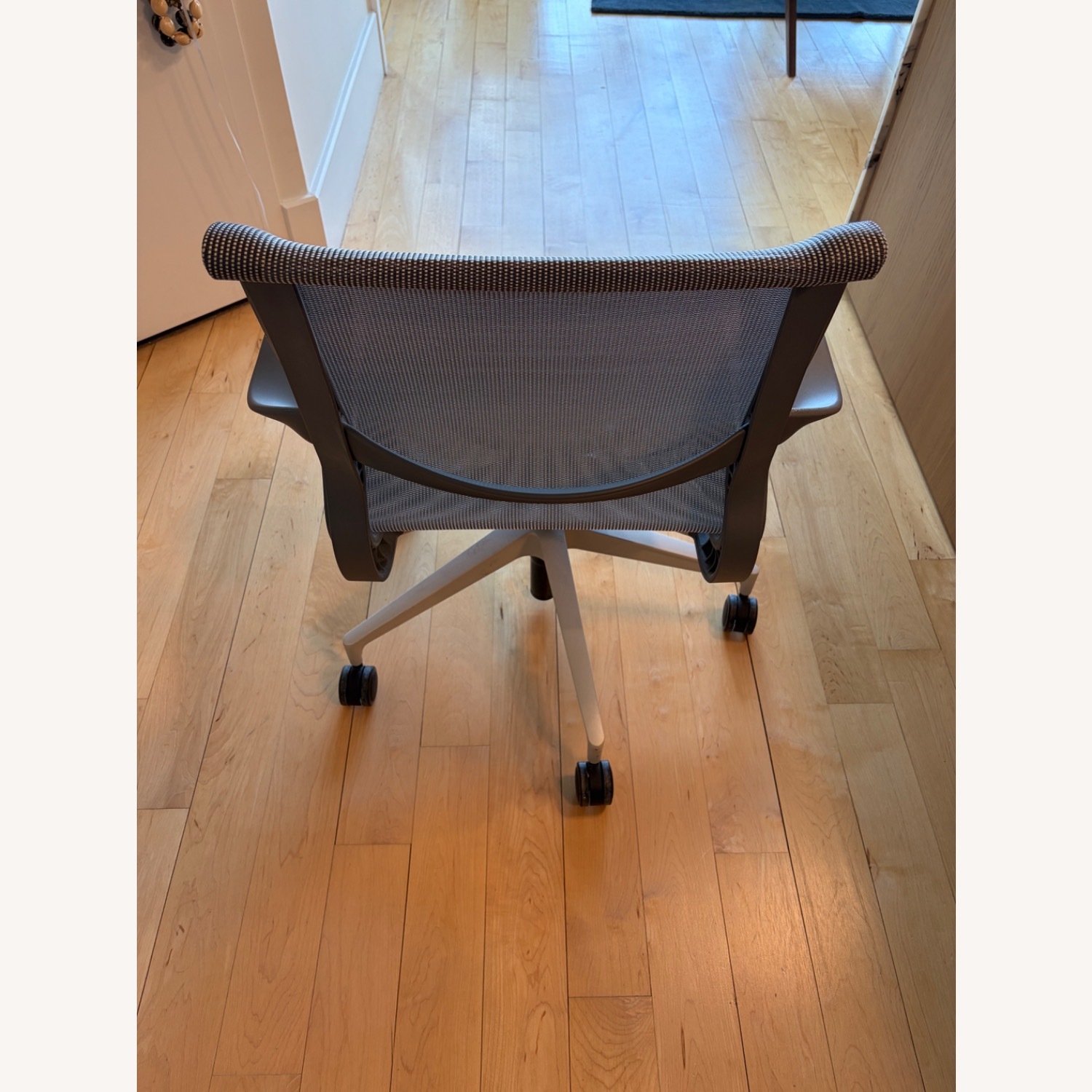 Herman Miller Light Gray Aluminum Office Chair - image-3
