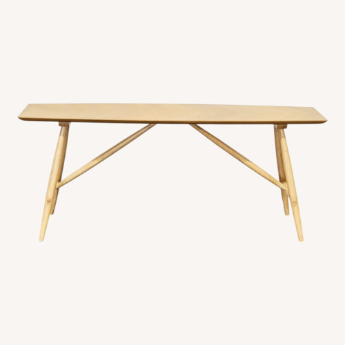 Used West Elm Organic Shape Console Table for sale on AptDeco