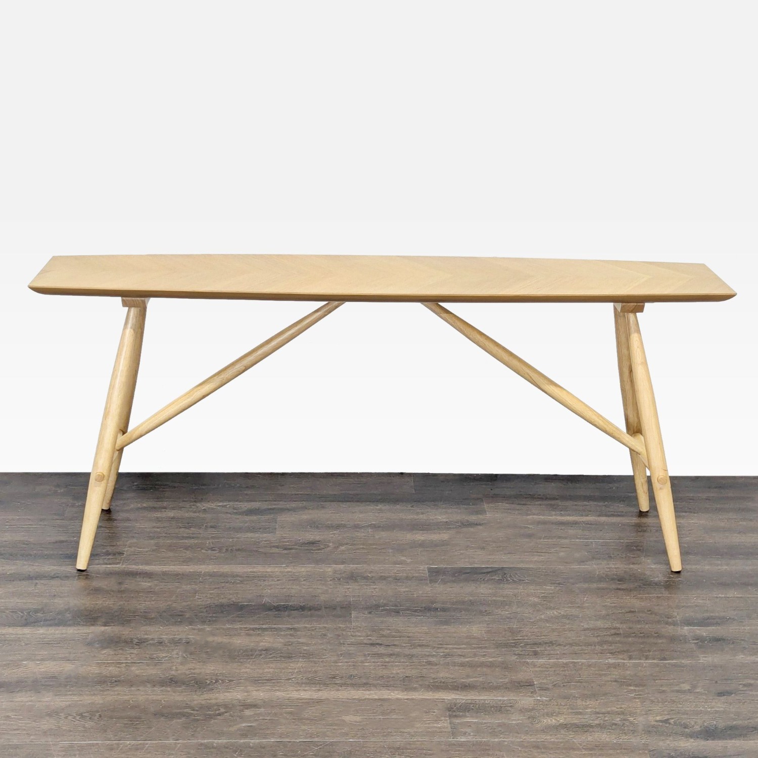 West Elm Organic Shape Console Table - image-1