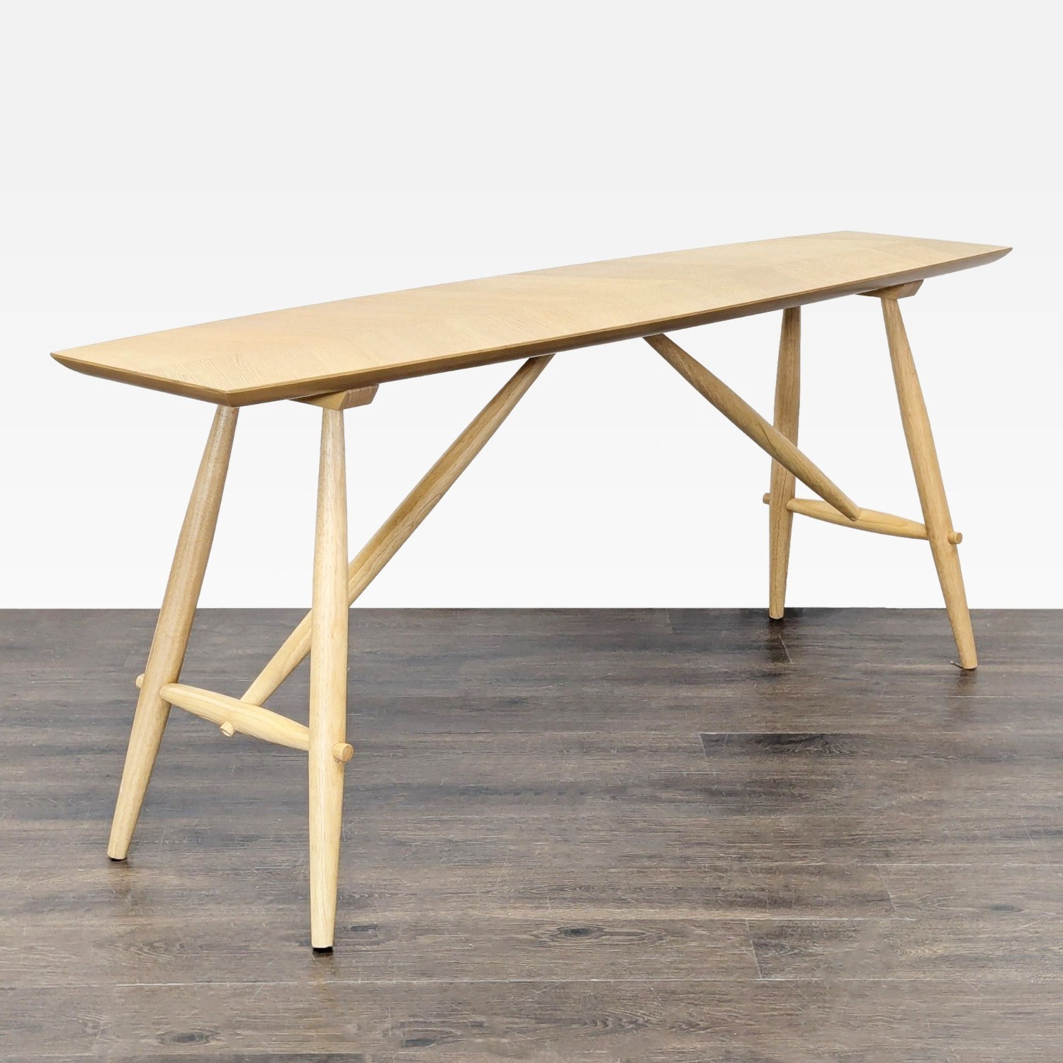 West Elm Organic Shape Console Table - image-2