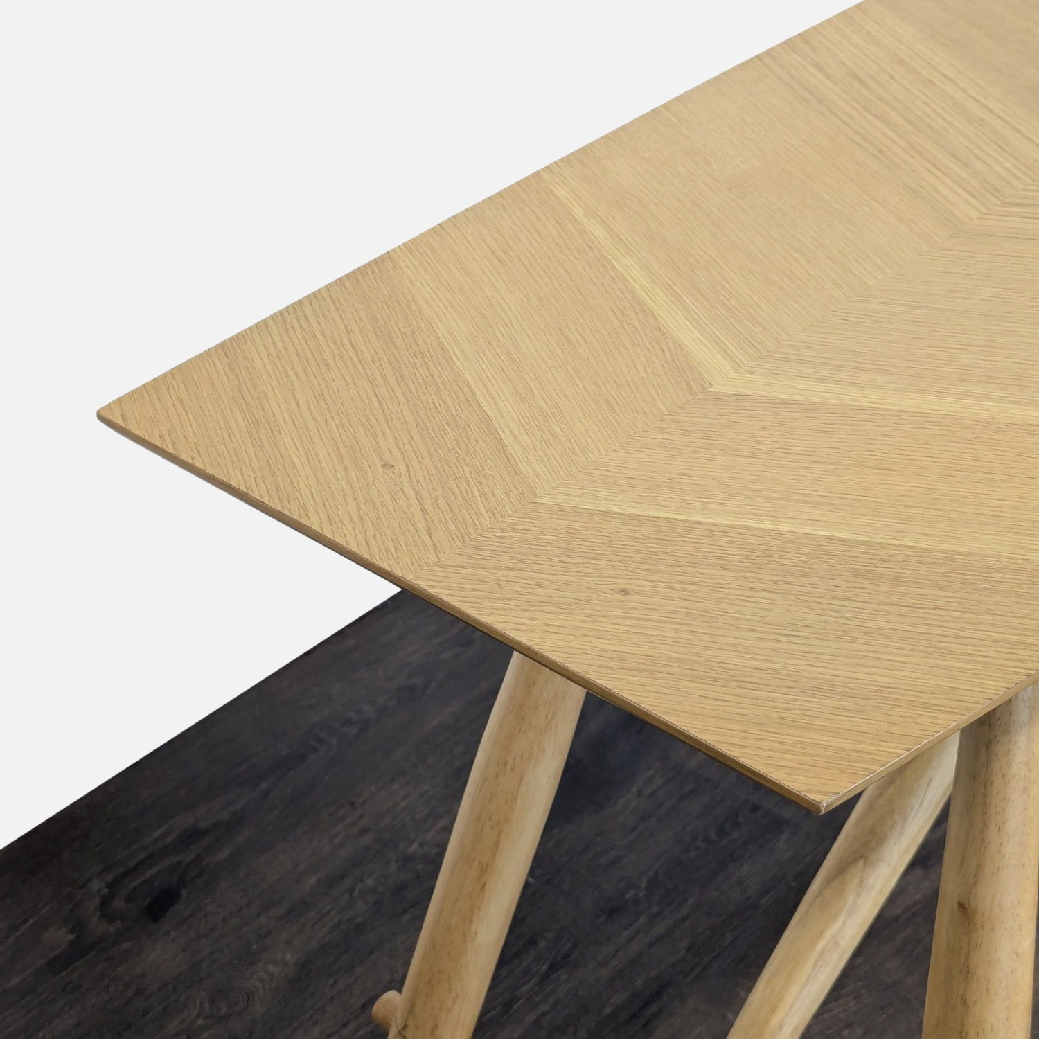 West Elm Organic Shape Console Table - image-5