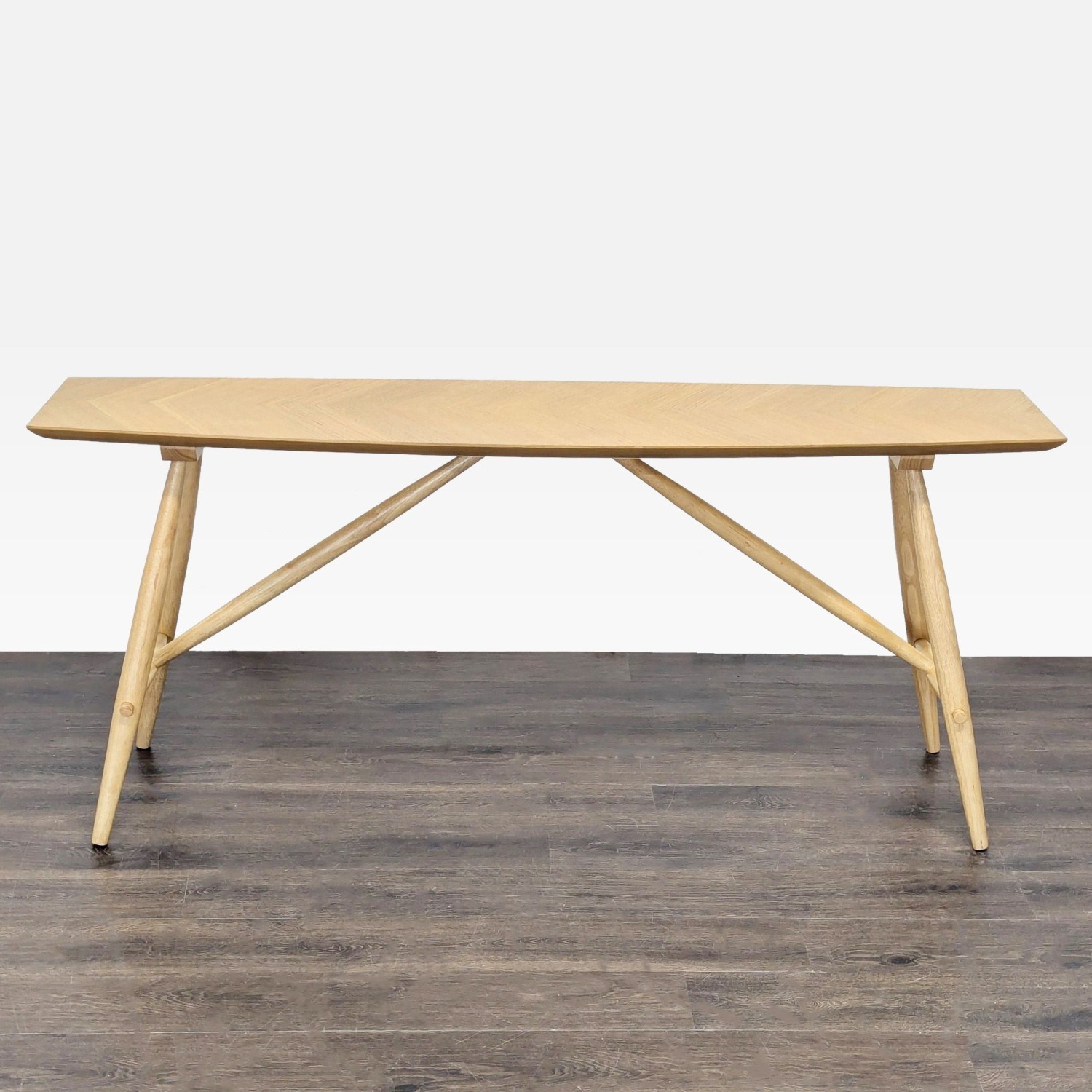 West Elm Organic Shape Console Table - image-3